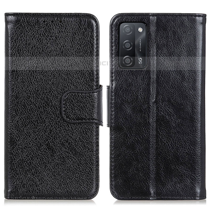 Coque Portefeuille Livre Cuir Etui Clapet N05P pour Oppo A53s 5G Plus