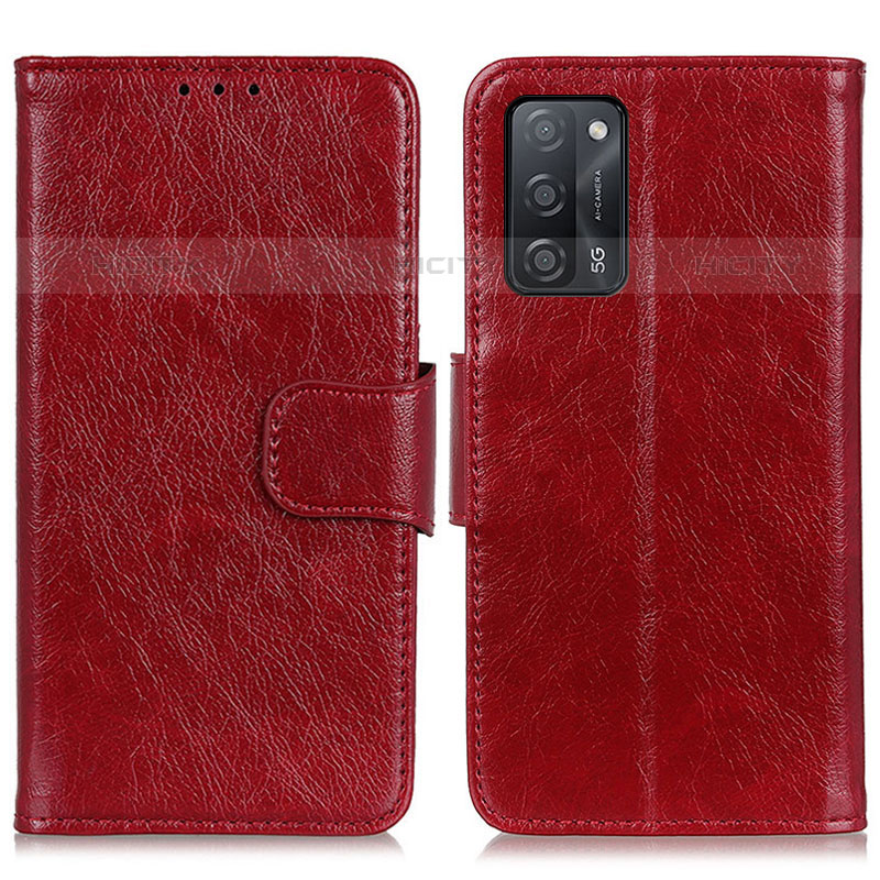 Coque Portefeuille Livre Cuir Etui Clapet N05P pour Oppo A53s 5G Plus