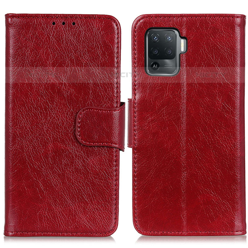 Coque Portefeuille Livre Cuir Etui Clapet N05P pour Oppo F19 Pro Plus