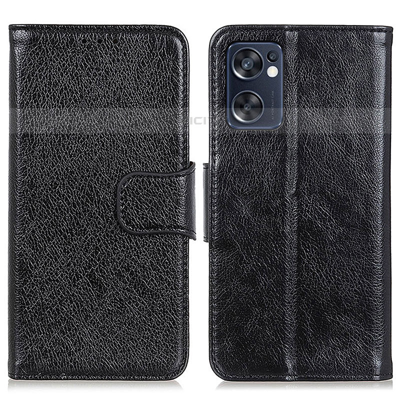 Coque Portefeuille Livre Cuir Etui Clapet N05P pour Oppo Reno7 SE 5G Plus