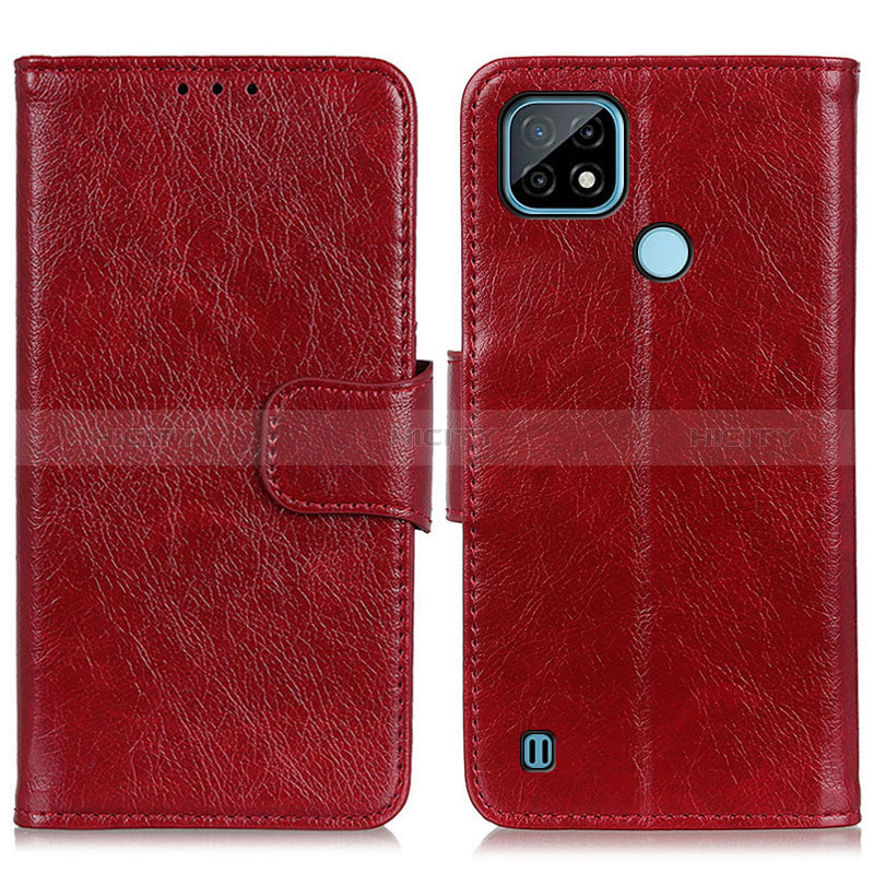 Coque Portefeuille Livre Cuir Etui Clapet N05P pour Realme C21 Plus