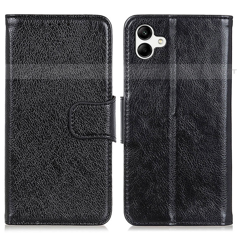 Coque Portefeuille Livre Cuir Etui Clapet N05P pour Samsung Galaxy F14 5G Noir Plus