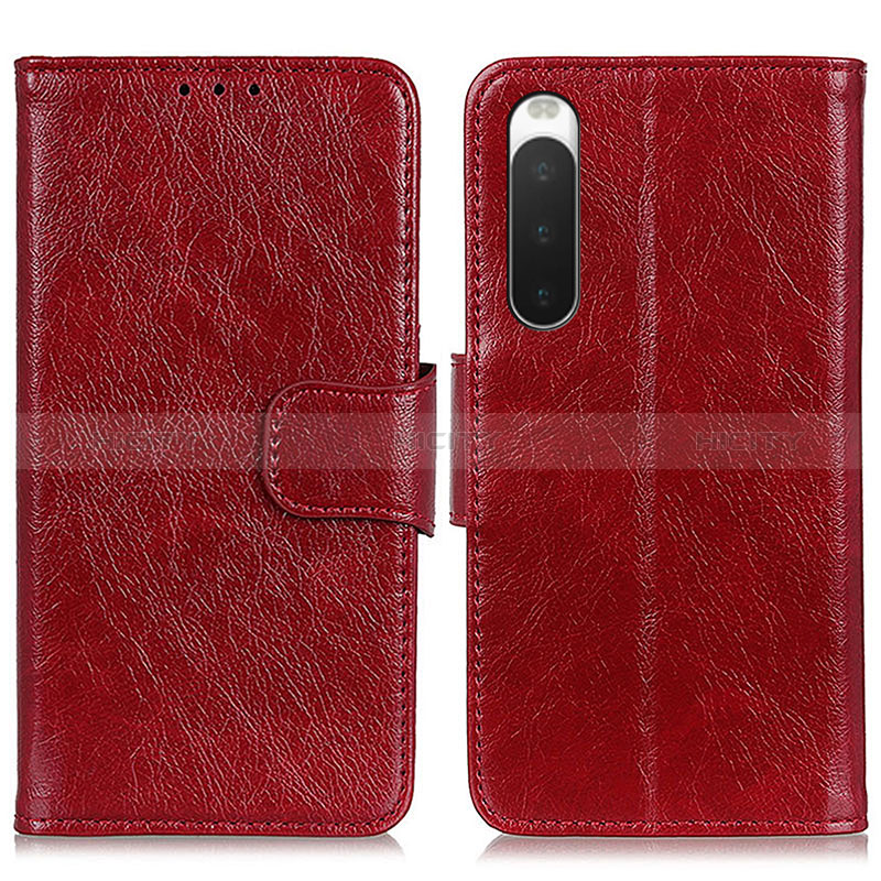 Coque Portefeuille Livre Cuir Etui Clapet N05P pour Sony Xperia 10 IV SO-52C Plus