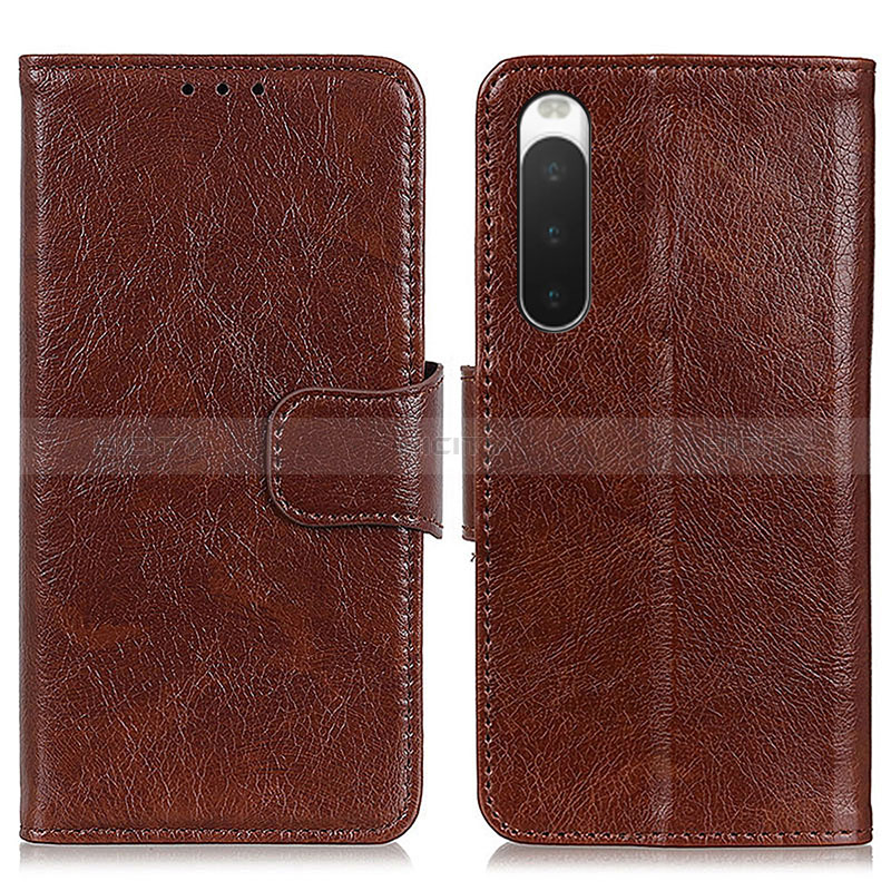 Coque Portefeuille Livre Cuir Etui Clapet N05P pour Sony Xperia 10 IV SO-52C Plus