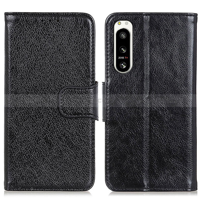 Coque Portefeuille Livre Cuir Etui Clapet N05P pour Sony Xperia 5 IV Plus