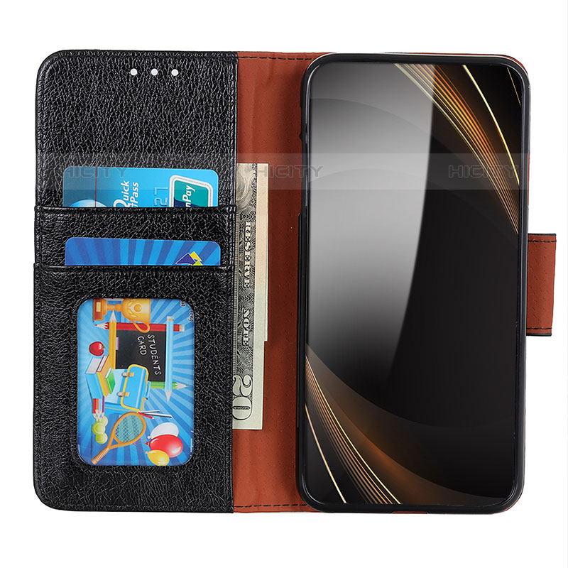 Coque Portefeuille Livre Cuir Etui Clapet N05P pour Vivo T1 5G India Plus