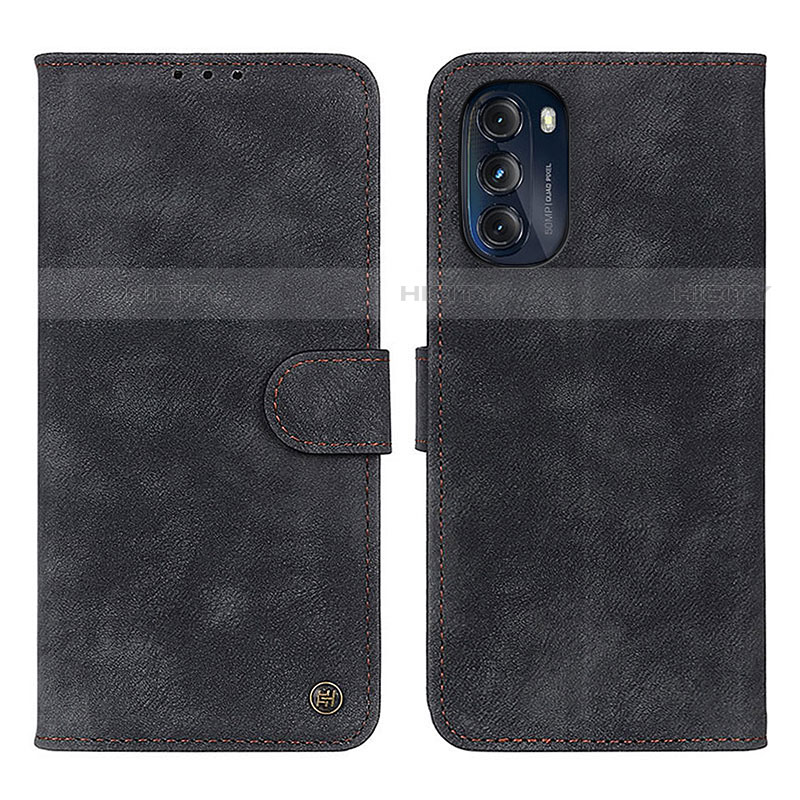 Coque Portefeuille Livre Cuir Etui Clapet N06P pour Motorola Moto G 5G (2022) Plus