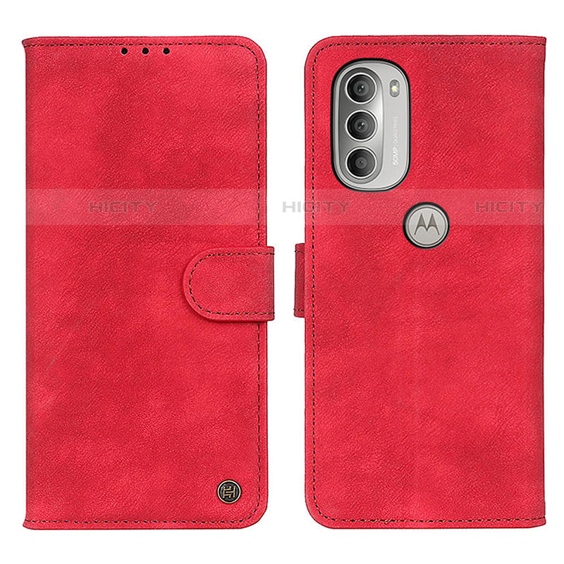 Coque Portefeuille Livre Cuir Etui Clapet N06P pour Motorola Moto G51 5G Plus