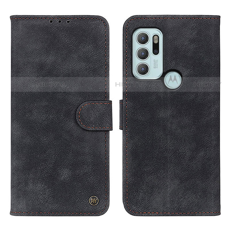 Coque Portefeuille Livre Cuir Etui Clapet N06P pour Motorola Moto G60s Plus