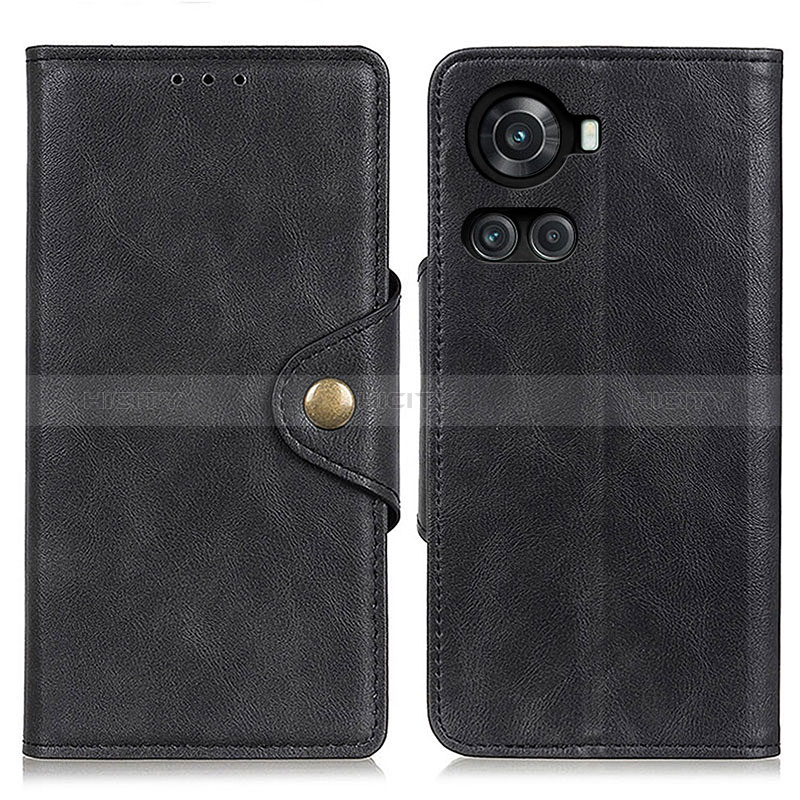 Coque Portefeuille Livre Cuir Etui Clapet N06P pour OnePlus Ace 5G Noir Plus