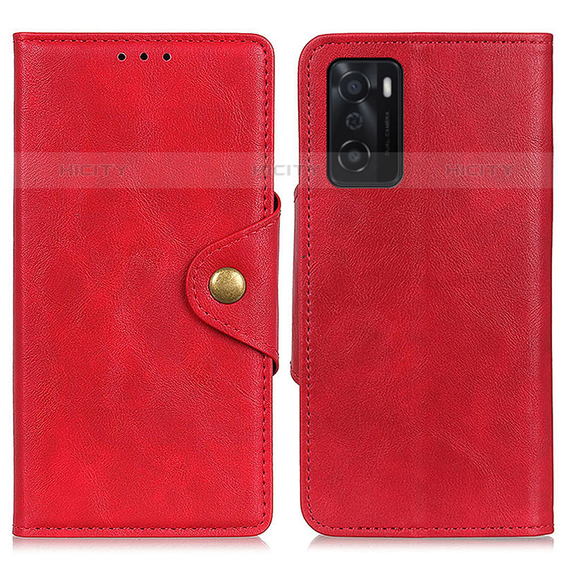 Coque Portefeuille Livre Cuir Etui Clapet N06P pour Oppo A55S 5G Plus