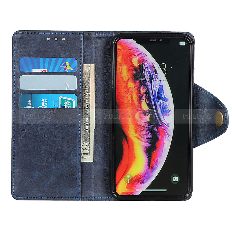 Coque Portefeuille Livre Cuir Etui Clapet N06P pour Oppo A74 5G Plus