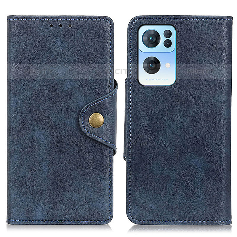 Coque Portefeuille Livre Cuir Etui Clapet N06P pour Oppo Reno7 Pro 5G Plus