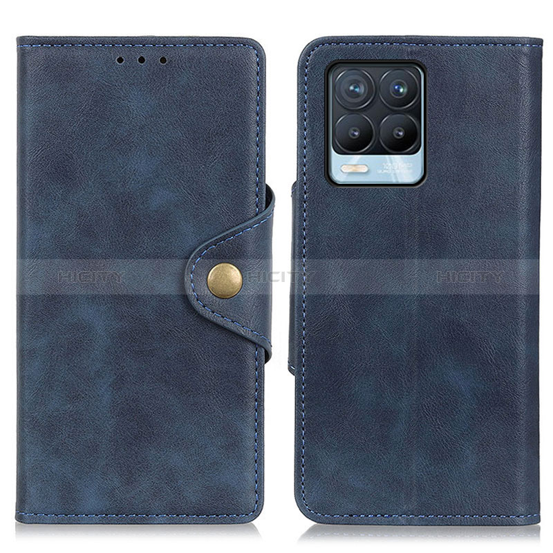 Coque Portefeuille Livre Cuir Etui Clapet N06P pour Realme 8 Pro Plus