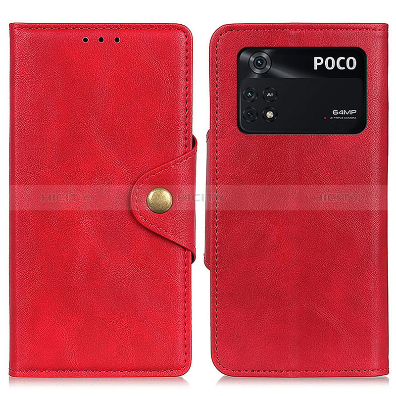 Coque Portefeuille Livre Cuir Etui Clapet N06P pour Xiaomi Poco M4 Pro 4G Plus