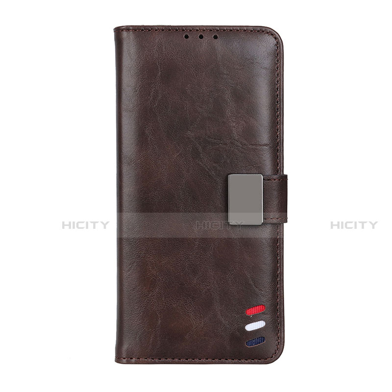 Coque Portefeuille Livre Cuir Etui Clapet N07 pour Huawei P40 Pro+ Plus Marron Plus