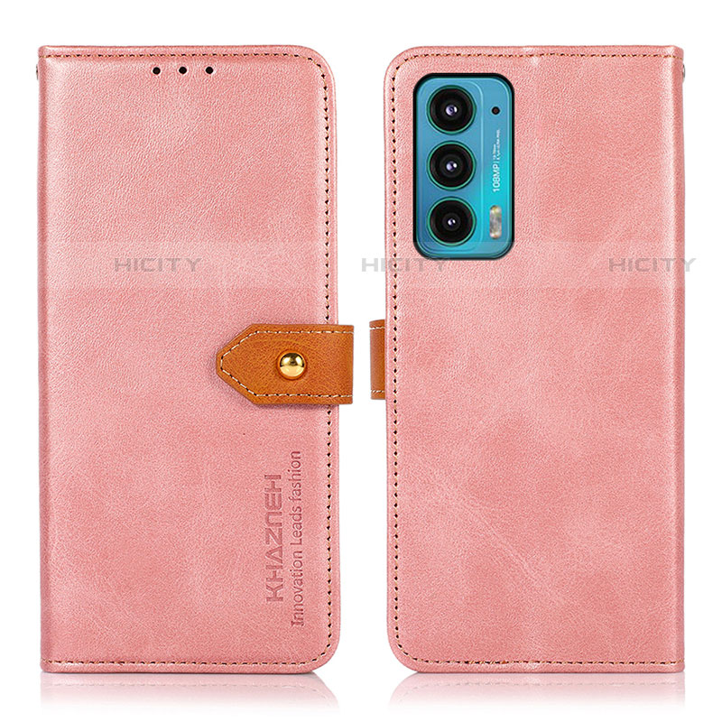 Coque Portefeuille Livre Cuir Etui Clapet N07P pour Motorola Moto Edge 20 5G Plus