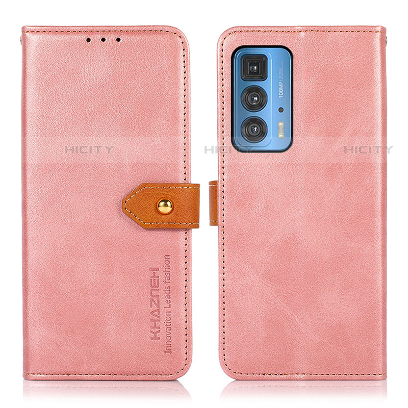 Coque Portefeuille Livre Cuir Etui Clapet N07P pour Motorola Moto Edge 20 Pro 5G Plus