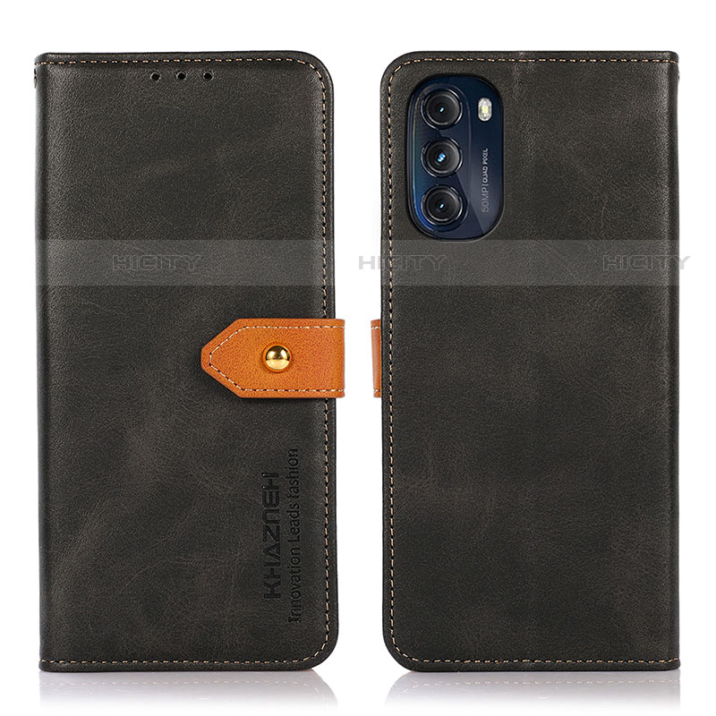 Coque Portefeuille Livre Cuir Etui Clapet N07P pour Motorola Moto G 5G (2022) Plus