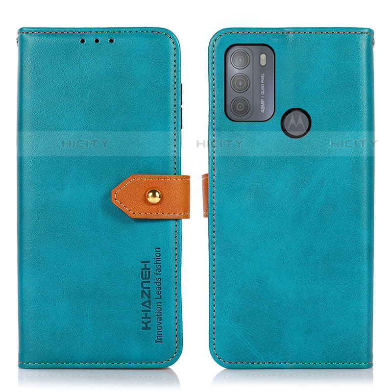 Coque Portefeuille Livre Cuir Etui Clapet N07P pour Motorola Moto G50 Plus