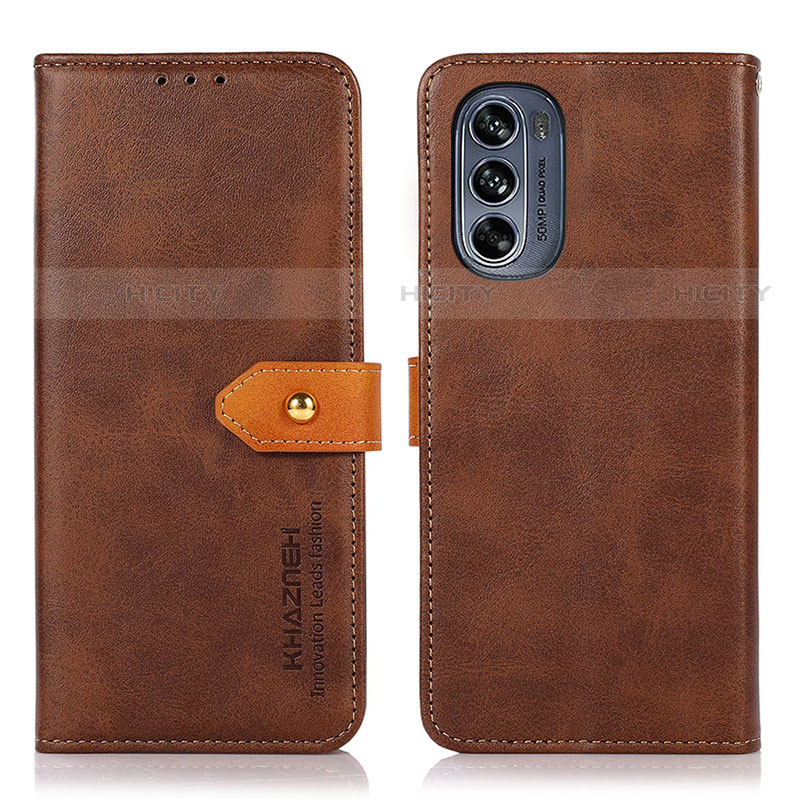 Coque Portefeuille Livre Cuir Etui Clapet N07P pour Motorola Moto G62 5G Plus