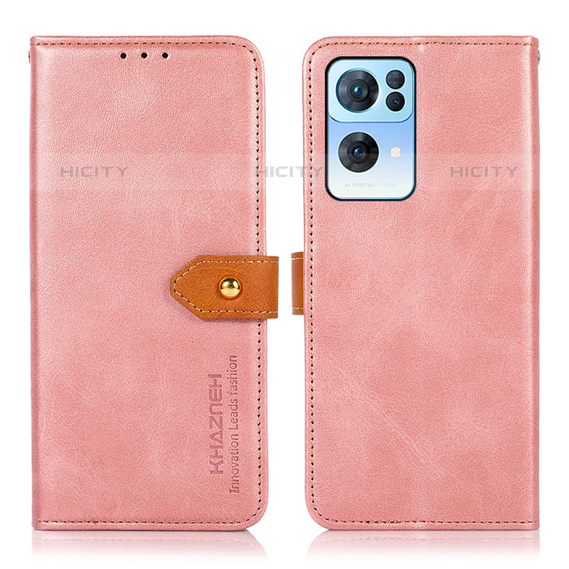 Coque Portefeuille Livre Cuir Etui Clapet N07P pour Oppo Reno7 Pro 5G Plus