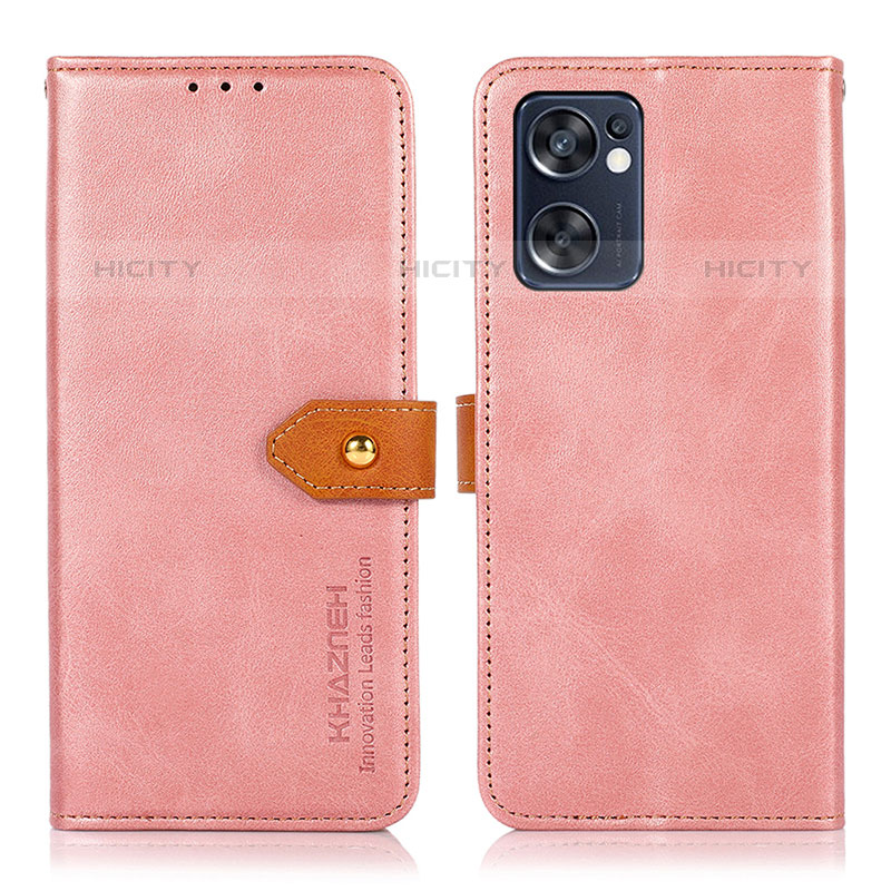 Coque Portefeuille Livre Cuir Etui Clapet N07P pour Oppo Reno7 SE 5G Plus