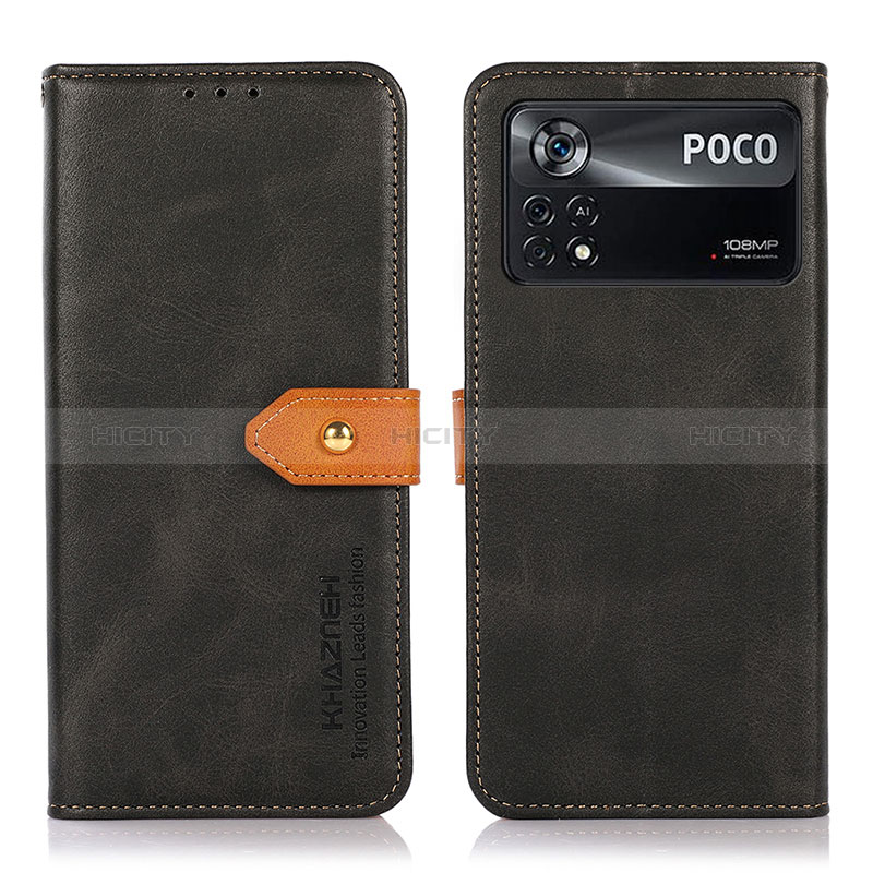 Coque Portefeuille Livre Cuir Etui Clapet N07P pour Xiaomi Poco X4 Pro 5G Plus