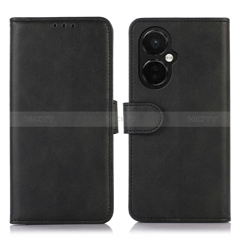 Coque Portefeuille Livre Cuir Etui Clapet N08P pour OnePlus Nord CE 3 5G Noir Plus