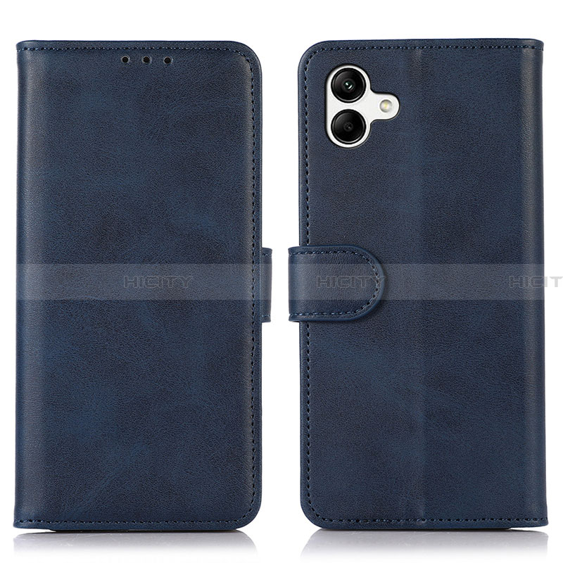 Coque Portefeuille Livre Cuir Etui Clapet N08P pour Samsung Galaxy A05 Bleu Plus