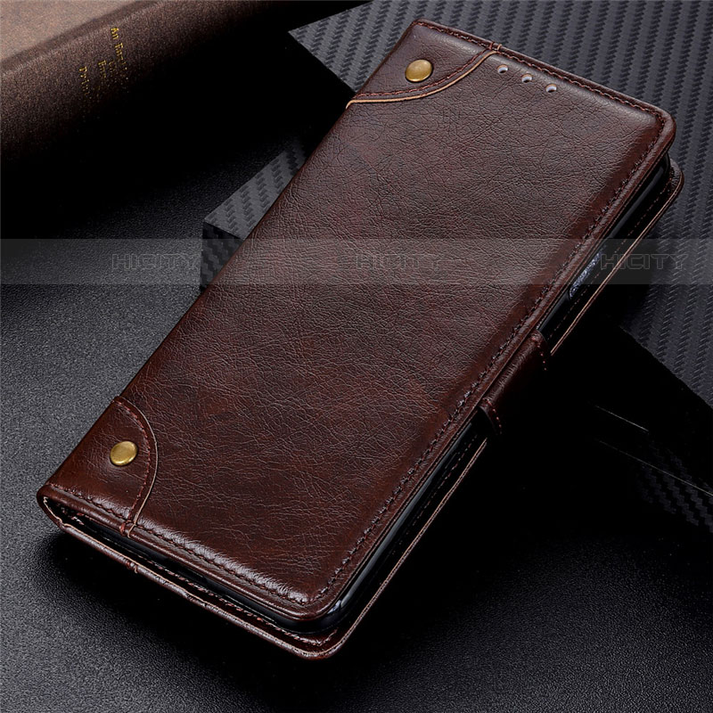 Coque Portefeuille Livre Cuir Etui Clapet N11 pour Huawei P40 Pro Marron Plus