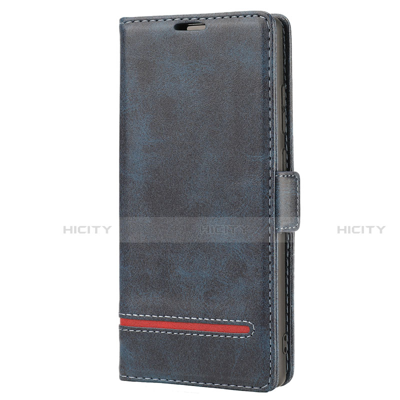 Coque Portefeuille Livre Cuir Etui Clapet N11 pour Samsung Galaxy Note 20 5G Bleu Plus