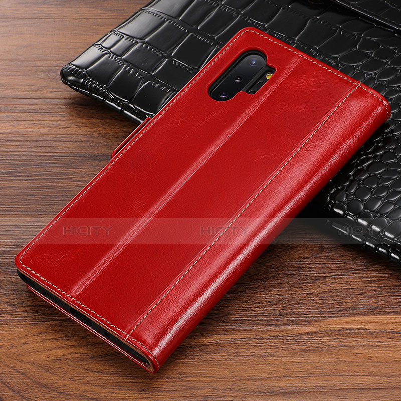 Coque Portefeuille Livre Cuir Etui Clapet P01 pour Samsung Galaxy Note 10 Plus Plus