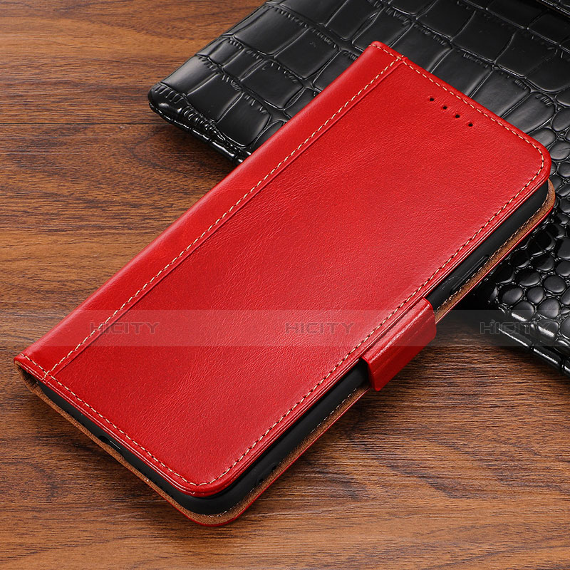 Coque Portefeuille Livre Cuir Etui Clapet P04 pour Apple iPhone X Rouge Plus