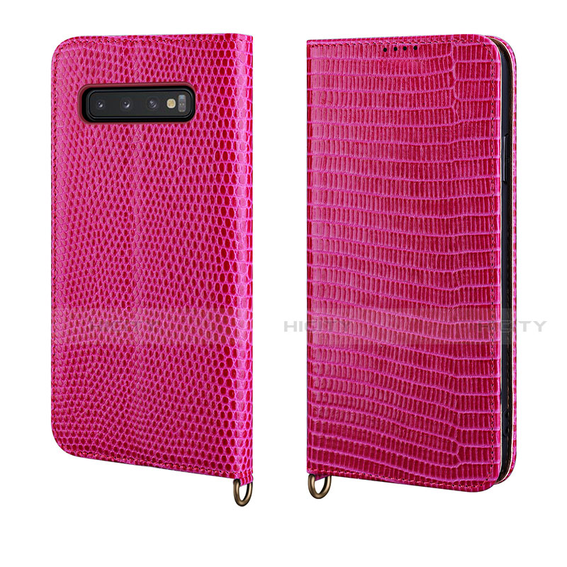 Coque Portefeuille Livre Cuir Etui Clapet P04 pour Samsung Galaxy S10 Plus Plus