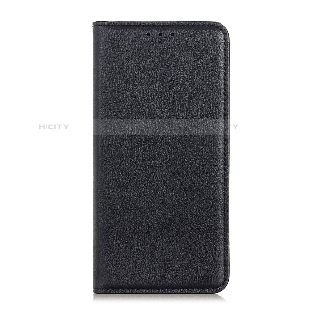 Coque Portefeuille Livre Cuir Etui Clapet pour Alcatel 1S (2019) Noir Plus