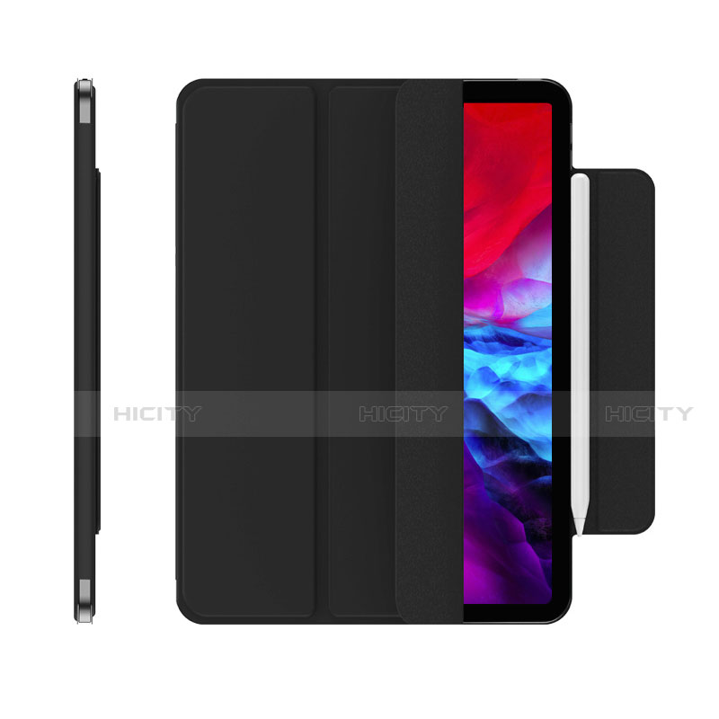 Coque Portefeuille Livre Cuir Etui Clapet pour Apple iPad Pro 11 (2022) Noir Plus