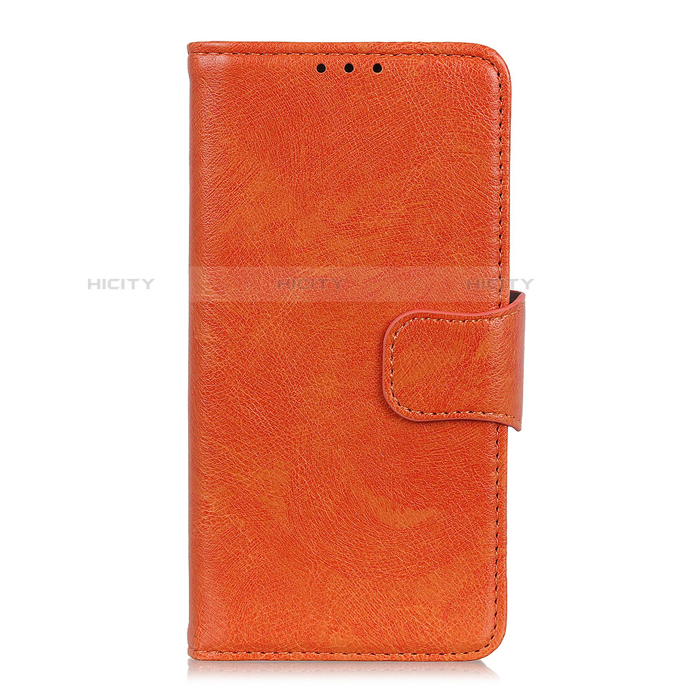 Coque Portefeuille Livre Cuir Etui Clapet pour BQ Vsmart Active 1 Orange Plus