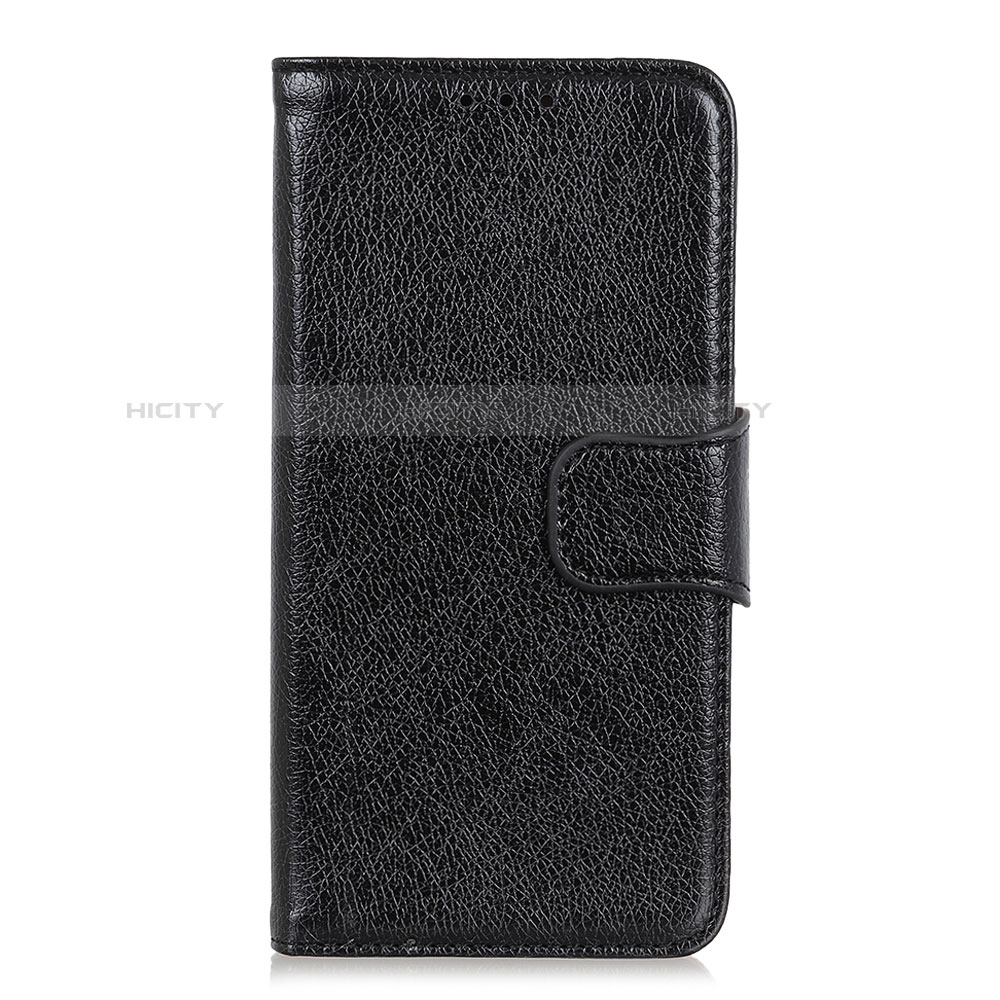 Coque Portefeuille Livre Cuir Etui Clapet pour BQ Vsmart Active 1 Plus Noir Plus