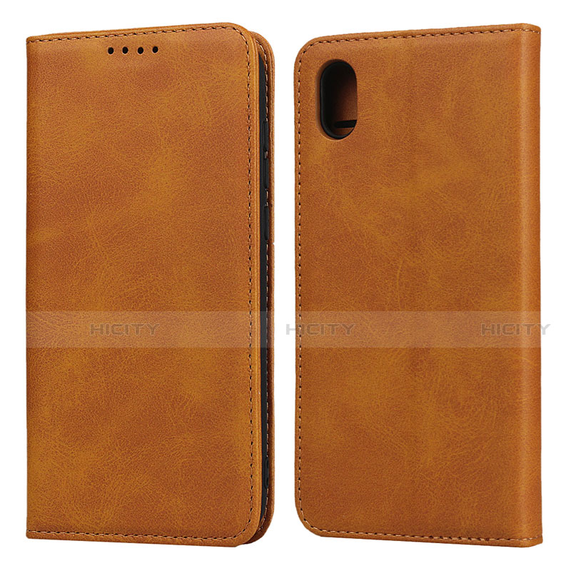 Coque Portefeuille Livre Cuir Etui Clapet pour Huawei Honor Play 8 Orange Plus