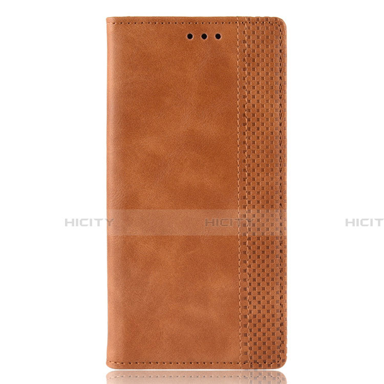 Coque Portefeuille Livre Cuir Etui Clapet pour Huawei Nova Lite 3 Plus Marron Plus