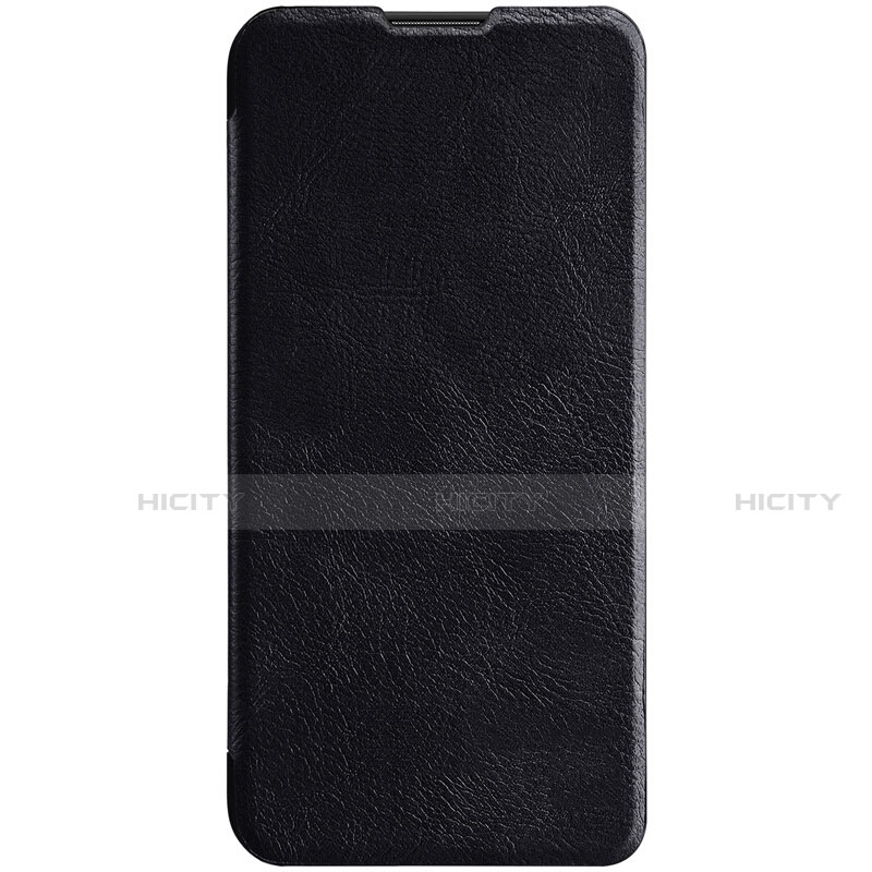 Coque Portefeuille Livre Cuir Etui Clapet pour Huawei P Smart+ Plus (2019) Noir Plus