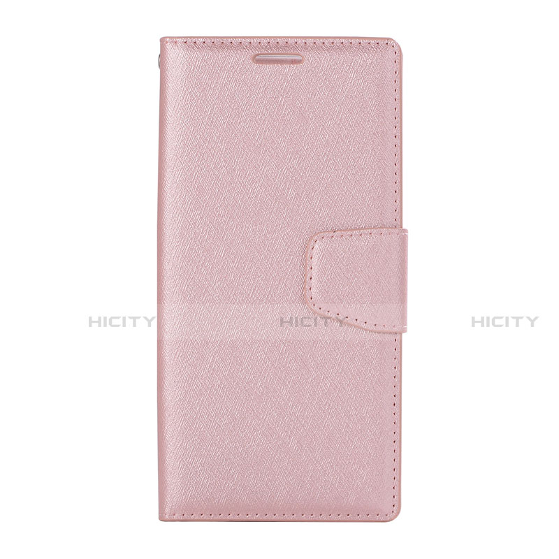 Coque Portefeuille Livre Cuir Etui Clapet pour Huawei P20 Lite Or Rose Plus