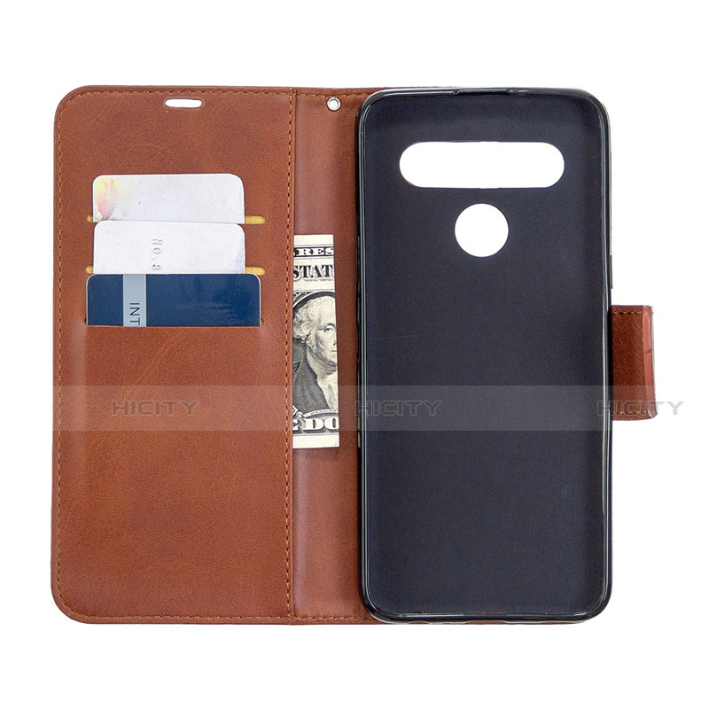 Coque Portefeuille Livre Cuir Etui Clapet pour LG K61 Plus