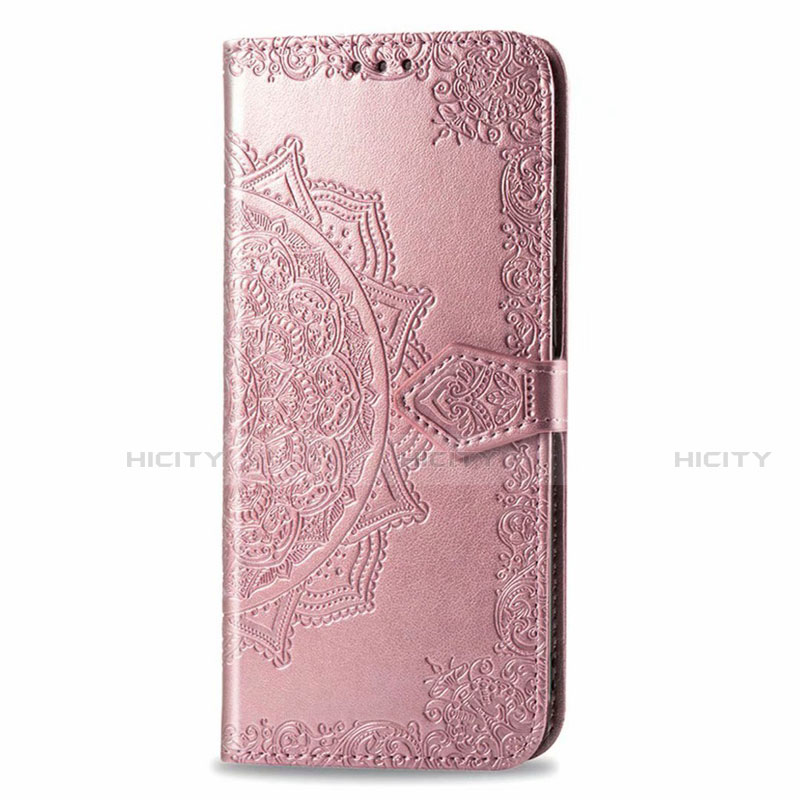 Coque Portefeuille Livre Cuir Etui Clapet pour LG Stylo 6 Or Rose Plus