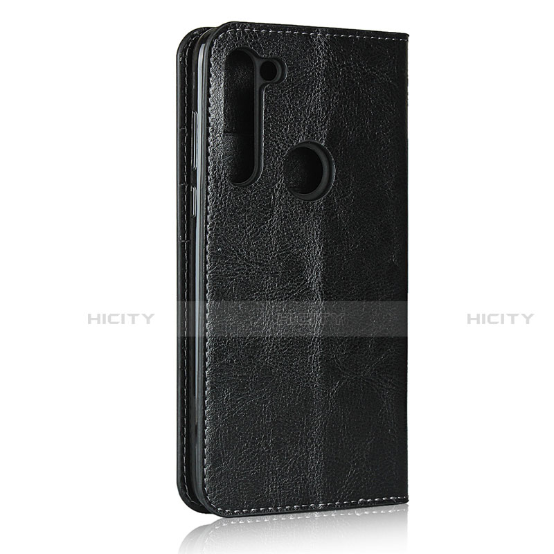 Coque Portefeuille Livre Cuir Etui Clapet pour Motorola Moto G8 Power Noir Plus