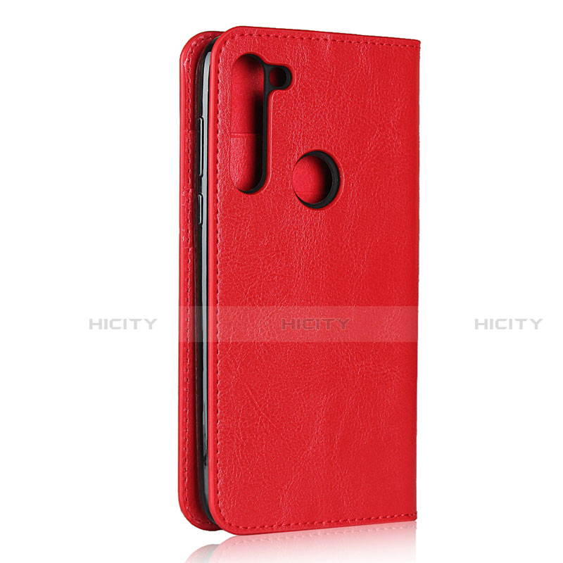 Coque Portefeuille Livre Cuir Etui Clapet pour Motorola Moto G8 Power Rouge Plus