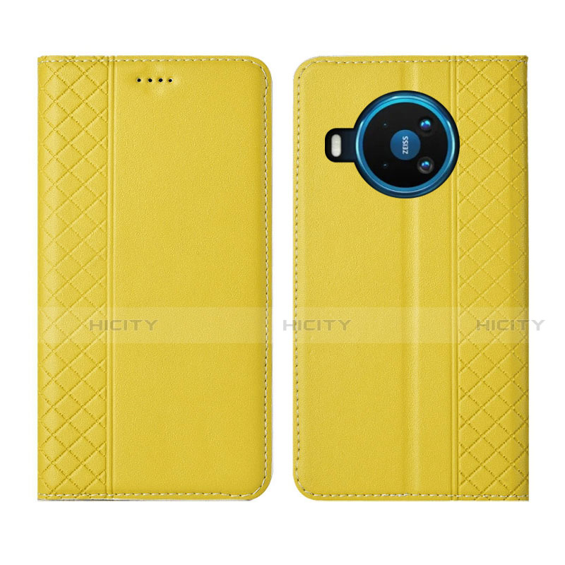 Coque Portefeuille Livre Cuir Etui Clapet pour Nokia 8.3 5G Jaune Plus