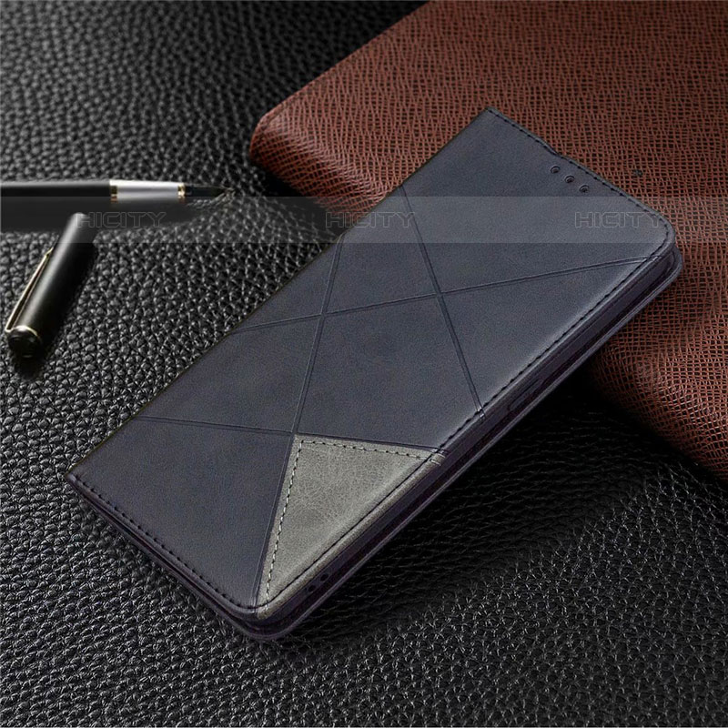 Coque Portefeuille Livre Cuir Etui Clapet pour Oppo A35 Noir Plus