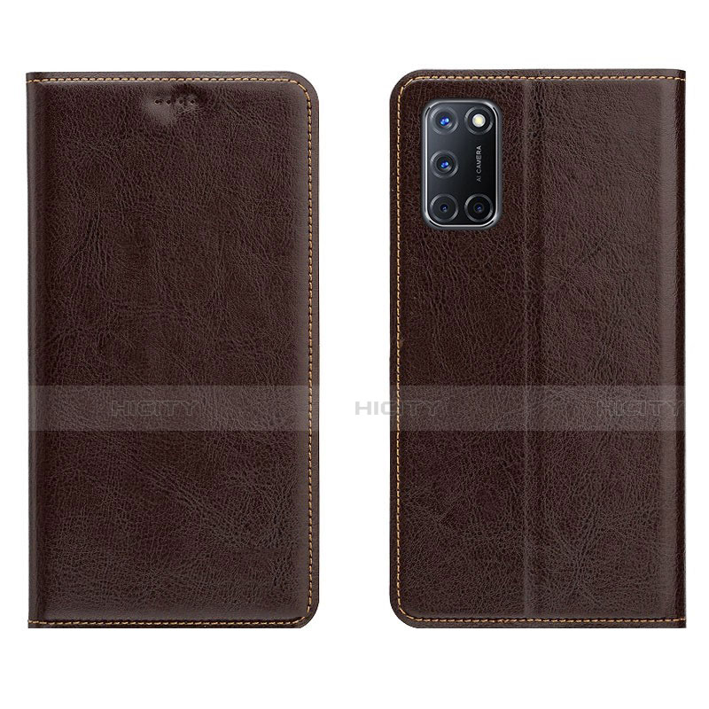 Coque Portefeuille Livre Cuir Etui Clapet pour Oppo A92 Plus